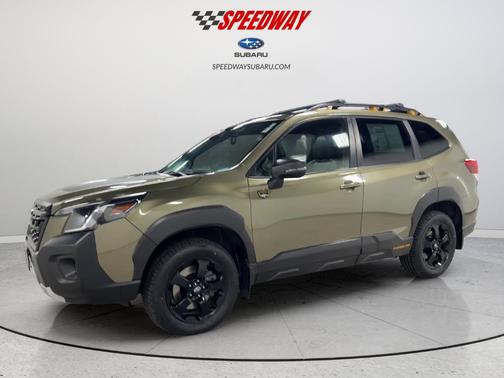 Autumn Green Metallic 2022 Subaru Forester Wilderness