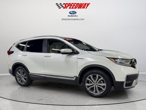 White 2020 Honda CR-V Hybrid Touring