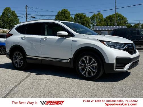 White 2020 Honda CR-V Hybrid Touring