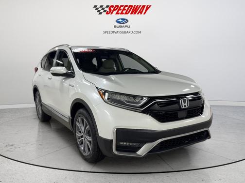 White 2020 Honda CR-V Hybrid Touring