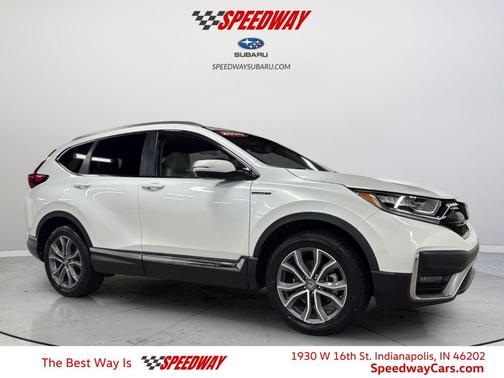 White 2020 Honda CR-V Hybrid Touring
