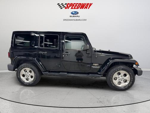 Black Clearcoat 2015 Jeep Wrangler Unlimited Sahara