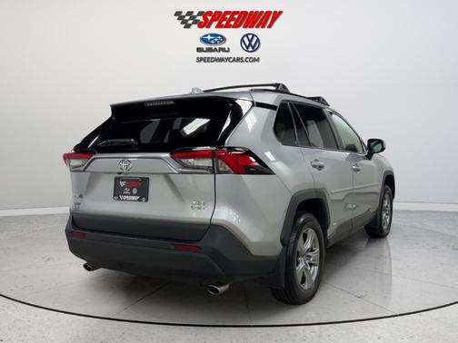 Silver 2025 Toyota RAV4 Hybrid XLE