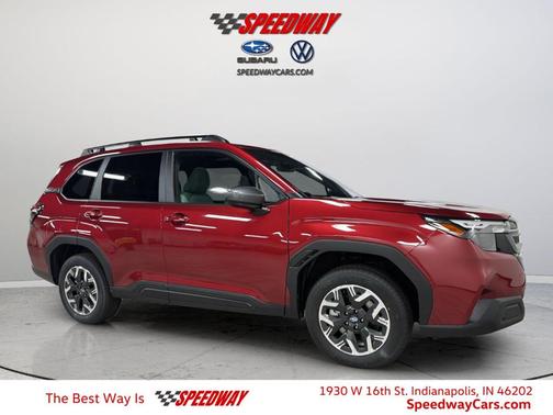 Crimson Red Pearl 2026 Subaru Forester Premium