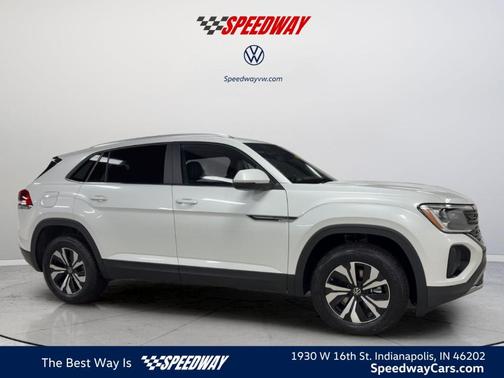 Opal White Pearl 2026 Volkswagen Atlas Cross Sport 2.0T SE