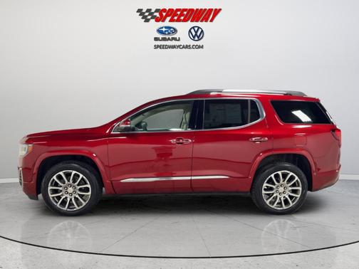Red 2023 GMC Acadia Denali