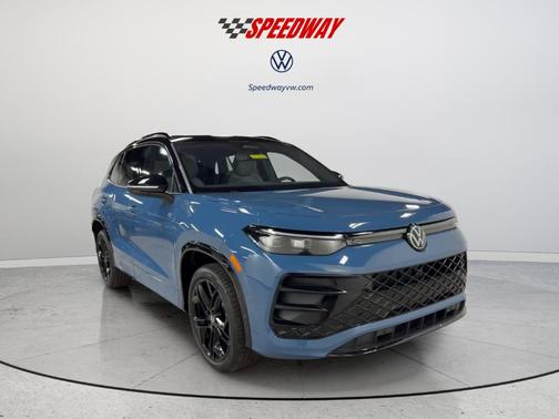 Blue 2026 Volkswagen Tiguan 2.0T SE R-Line Black