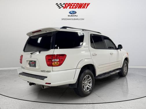 White 2004 Toyota Sequoia Limited