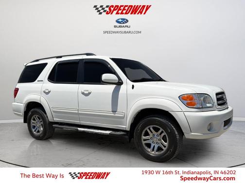 White 2004 Toyota Sequoia Limited