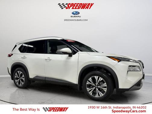 White 2021 Nissan Rogue SV