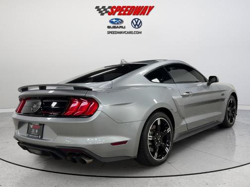 Silver 2021 Ford Mustang GT Premium