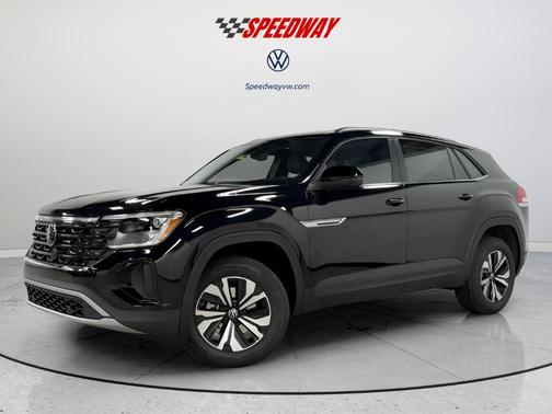 Deep Black Pearl Effect 2026 Volkswagen Atlas Cross Sport 2.0T SE