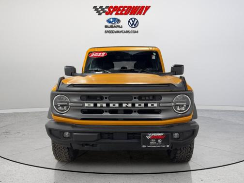 Orange 2022 Ford Bronco Big Bend