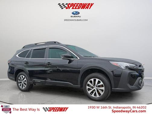 Crystal Black Silica 2024 Subaru Outback Premium