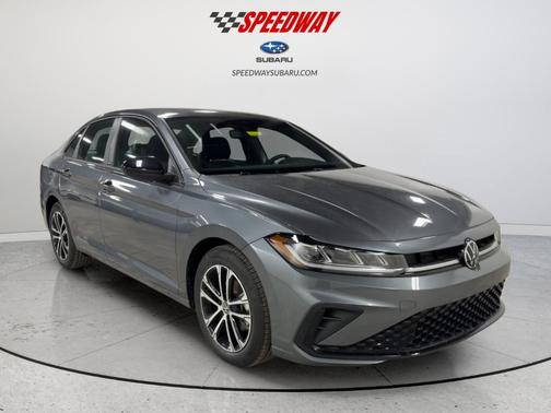 Platinum Gray Metallic 2026 Volkswagen Jetta 1.5T Sport