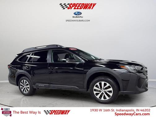 Crystal Black Silica 2024 Subaru Outback Premium