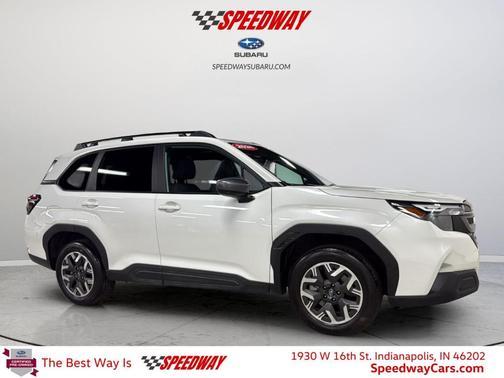 Crystal White Pearl 2026 Subaru Forester Premium