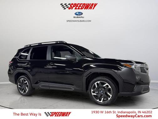 Crystal Black Silica 2026 Subaru Forester Limited