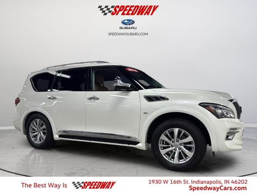 White 2016 INFINITI QX80 Base