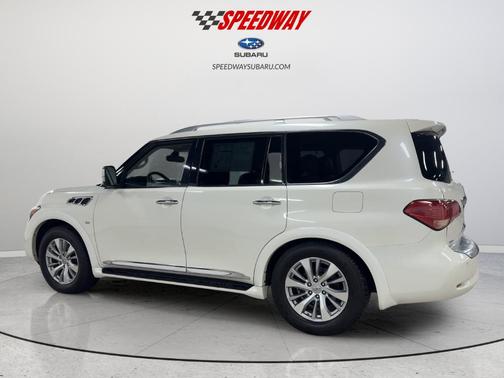 White 2016 INFINITI QX80 Base