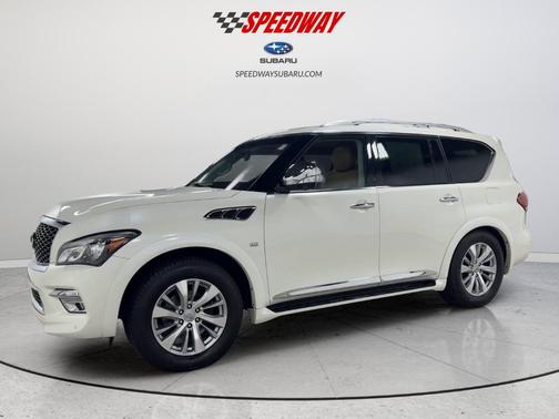 White 2016 INFINITI QX80 Base