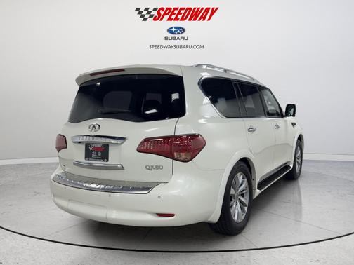 White 2016 INFINITI QX80 Base