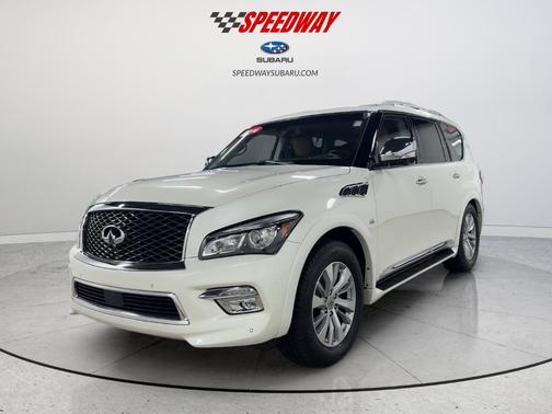 White 2016 INFINITI QX80 Base