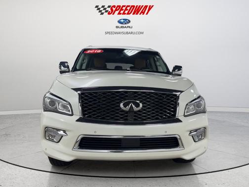 White 2016 INFINITI QX80 Base