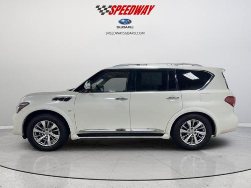 White 2016 INFINITI QX80 Base