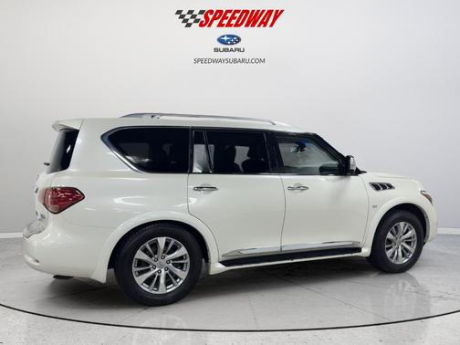 White 2016 INFINITI QX80 Base