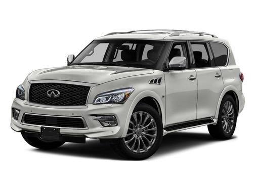 White 2016 INFINITI QX80 Base