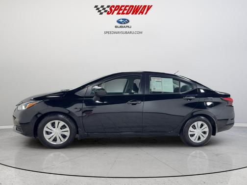 Black 2022 Nissan Versa S