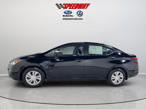 Black 2022 Nissan Versa S