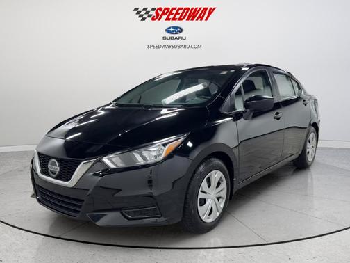 Black 2022 Nissan Versa S