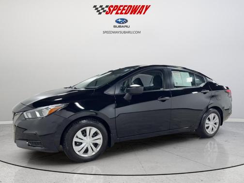 Black 2022 Nissan Versa S