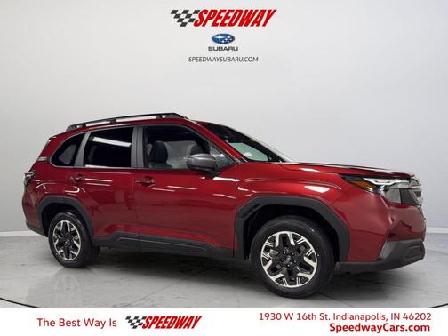 Crimson Red Pearl 2026 Subaru Forester Premium