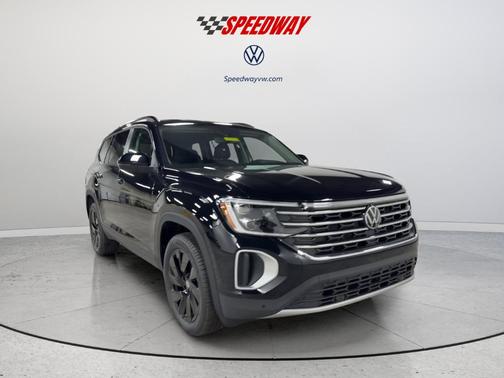 Black 2026 Volkswagen Atlas 2.0T SE W/TECHNOLOGY