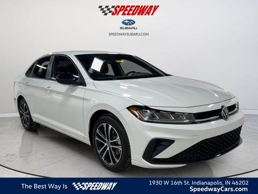 Pure White 2026 Volkswagen Jetta 1.5T Sport