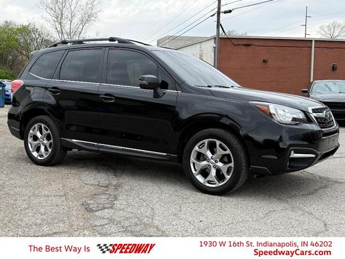 Crystal Black Silica 2018 Subaru Forester 2.5i Touring