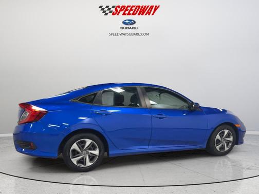 Blue 2020 Honda Civic LX