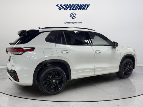 Opal White Pearl 2026 Volkswagen Tiguan 2.0T SE R-Line Black