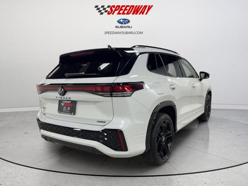 Opal White Pearl 2026 Volkswagen Tiguan 2.0T SE R-Line Black