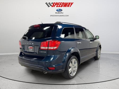 Blue 2014 Dodge Journey Limited