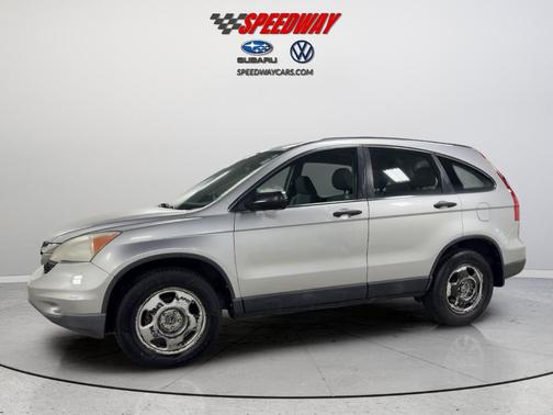 Silver 2010 Honda CR-V LX