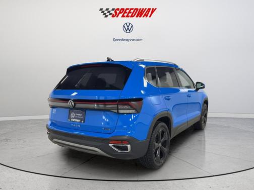 Cornflower Blue 2025 Volkswagen Taos 1.5T SEL