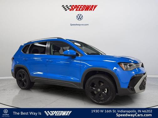 Cornflower Blue 2025 Volkswagen Taos 1.5T SEL
