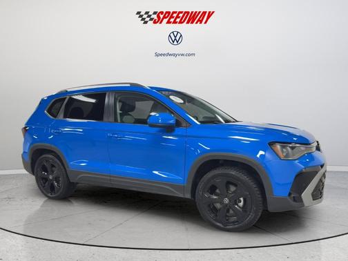 Cornflower Blue 2025 Volkswagen Taos 1.5T SEL