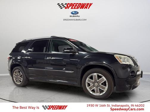 Black 2012 GMC Acadia Denali