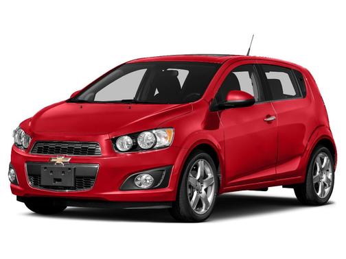 Red 2015 Chevrolet Sonic LT