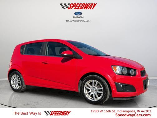 Red 2015 Chevrolet Sonic LT